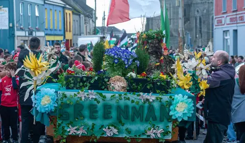 The Green Man. He's in there somewhere.