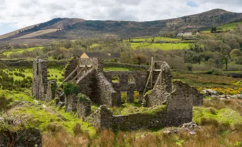 Daniel O'Connell's Birthplace. I imagine someone will renovate it and turn it into a tourist attraction one day.