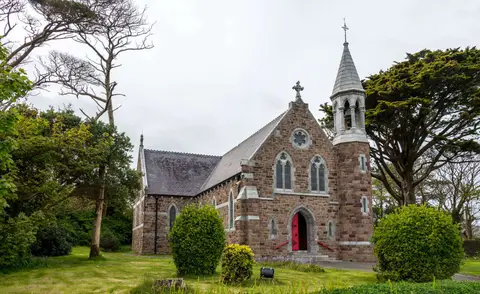 Beautiful Church at Knightstown
