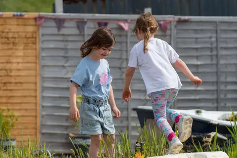 Children Amused Themselves