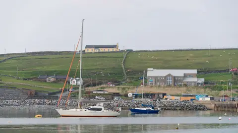 Anjea in Inishbofin. A great natural harbour that's been fought over for centuries