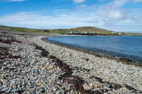 Perfect Pebbles. The perfect arc of this beach is amazing.