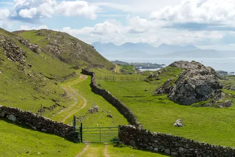 Ancient Road. Maybe constructed to access the peat bogs.
