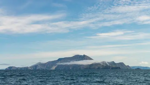 Sea Fog. Beautiful weather for photos; not so much for sailing.