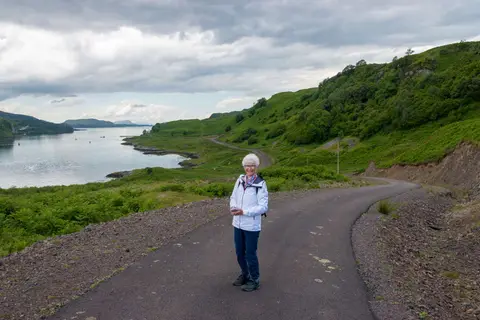 Helen . On the road to the Tea Shop