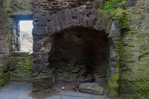 Gylen Castle Fireplace