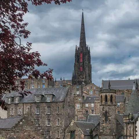 Tolbooth Kirk. The highest point in Edinburgh