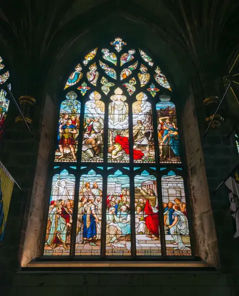Stained Glass Window. Just Stunning !