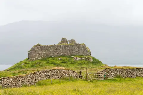 The Old House. This was the original house on the Ardtornish Estate. More of a fort than a house.