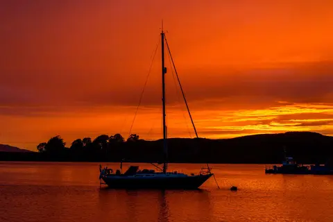 Spectacular Sunset in Oban