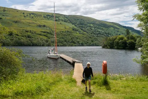 Loch Oich Pontoon
