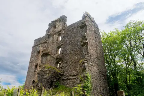 Glengarry Castle. Or what's left of it.