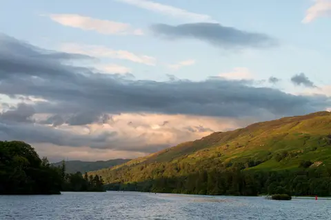 Evening Light on Loch Oich