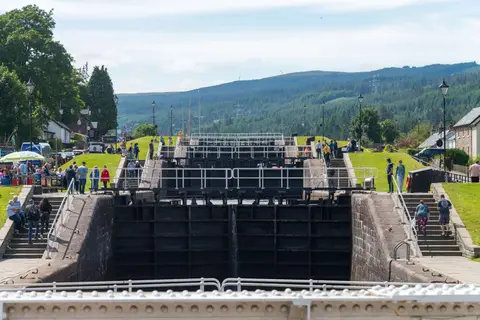 Staircase at Fort Augustus