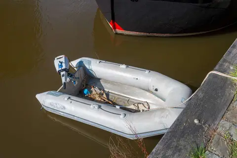 My New Electric Motor. I finally traded the petrol outboard for this ePropulsion unit. Very happy so far.